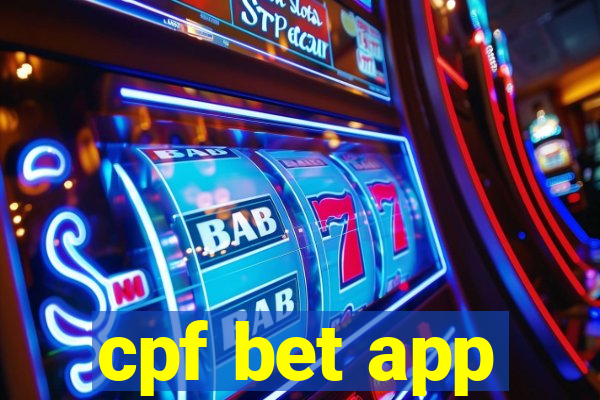 cpf bet app